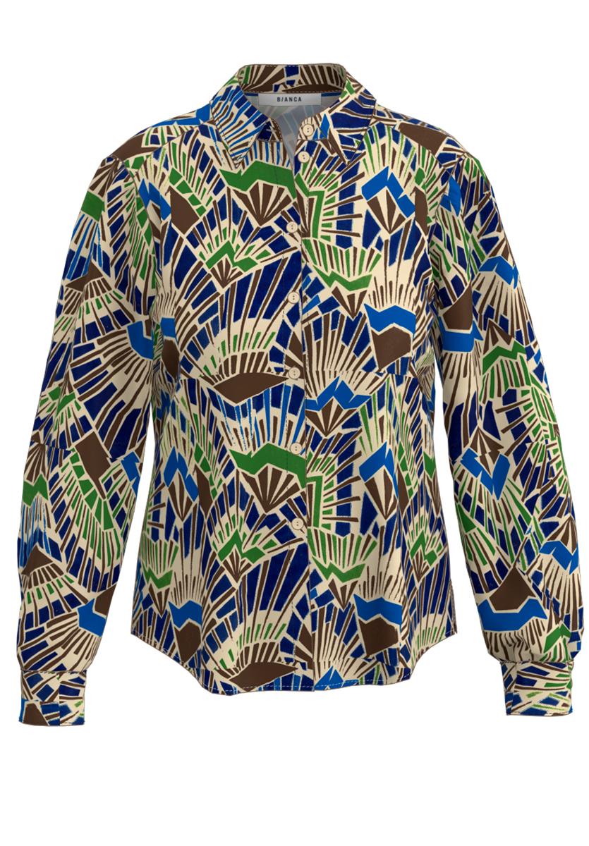 Bianca Blouse 85023 Bruin 2