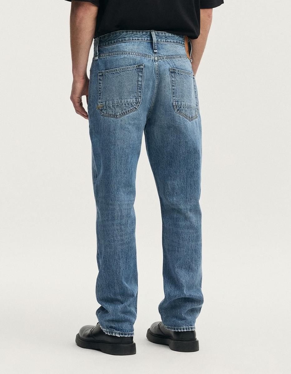 Denham Jeans Dagger Blauw 3