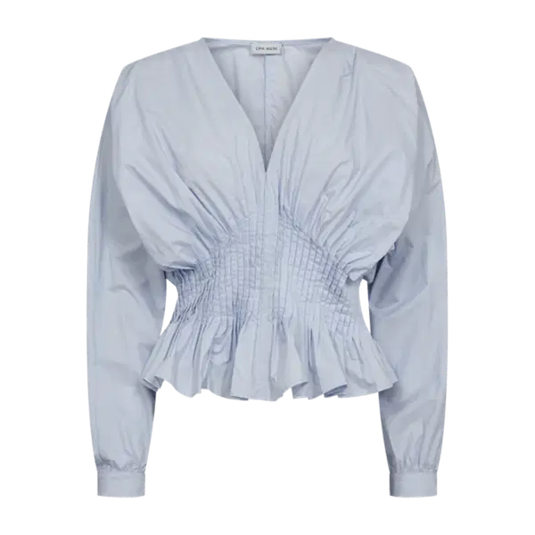 Copenhagen Muse Blouse Poplin Blauw 1
