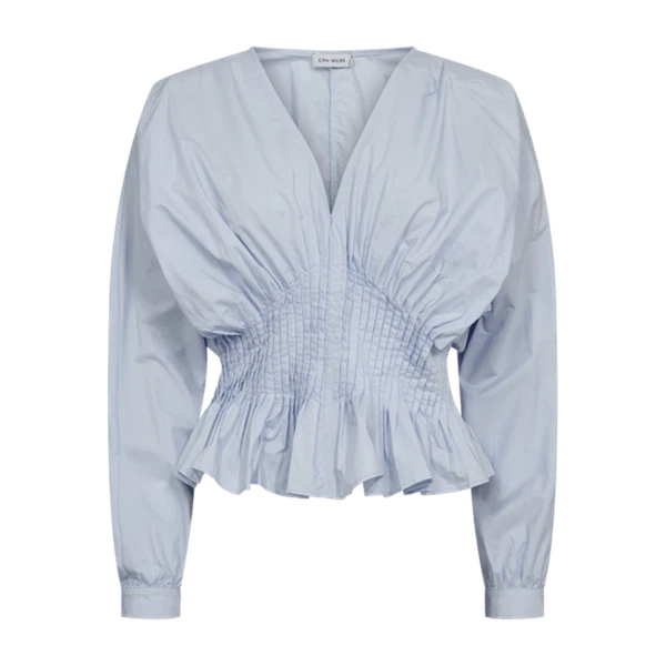 Copenhagen Muse Blouse Poplin Blauw 1