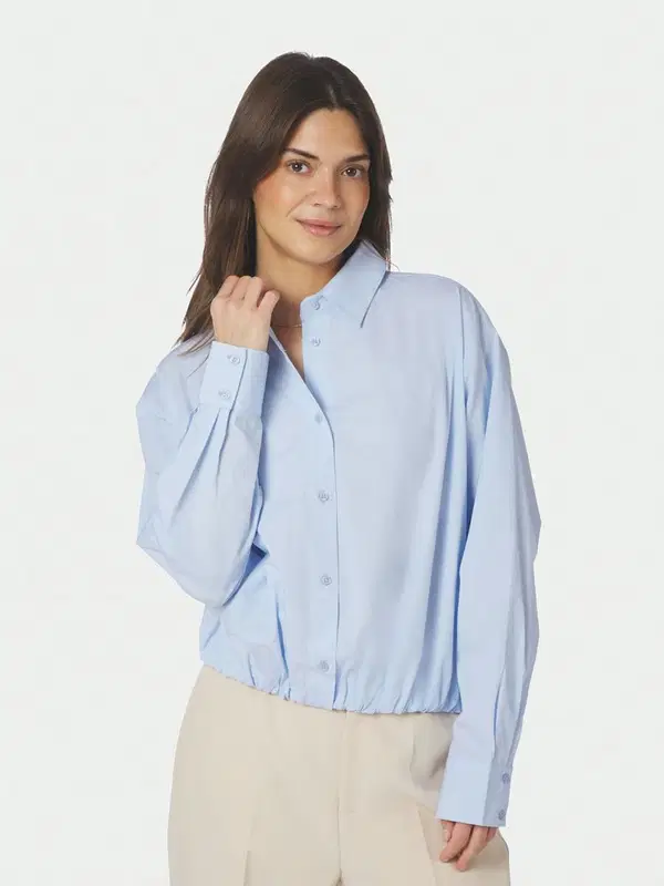 Neo Noir Blouse Emmana Blauw 1