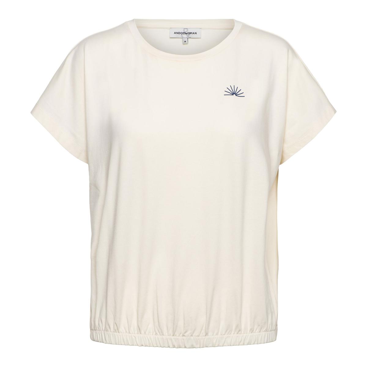 &Co Woman T-Shirt TS150 Off-White 1