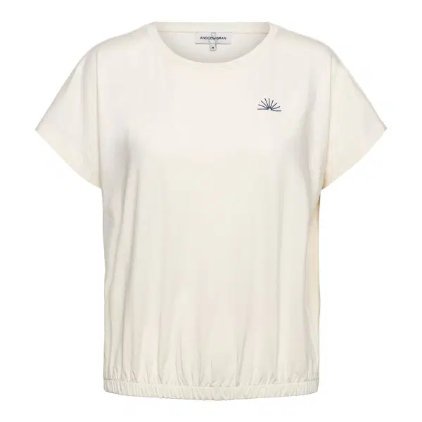 &Co Woman T-Shirt TS150 Off-White 1