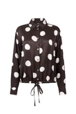 Jansen Amsterdam Blouse DOT W26 Bruin 6