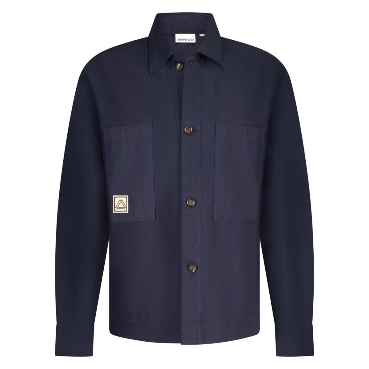 Supply & Co Overshirt Vale Blauw 1