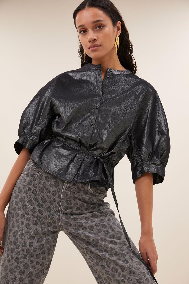 By-Bar Blouse Christi Silver Zilver 1