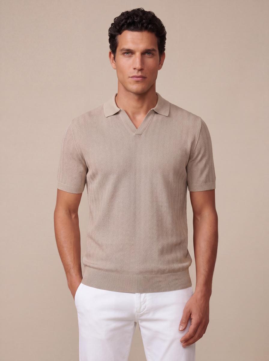 Cavallaro Polo Mironi Beige 1