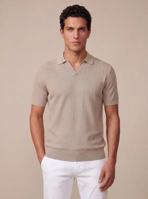 Cavallaro Polo Mironi Beige 1