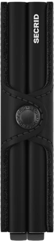 Secrid Twinwallet Matte Black Zwart 2
