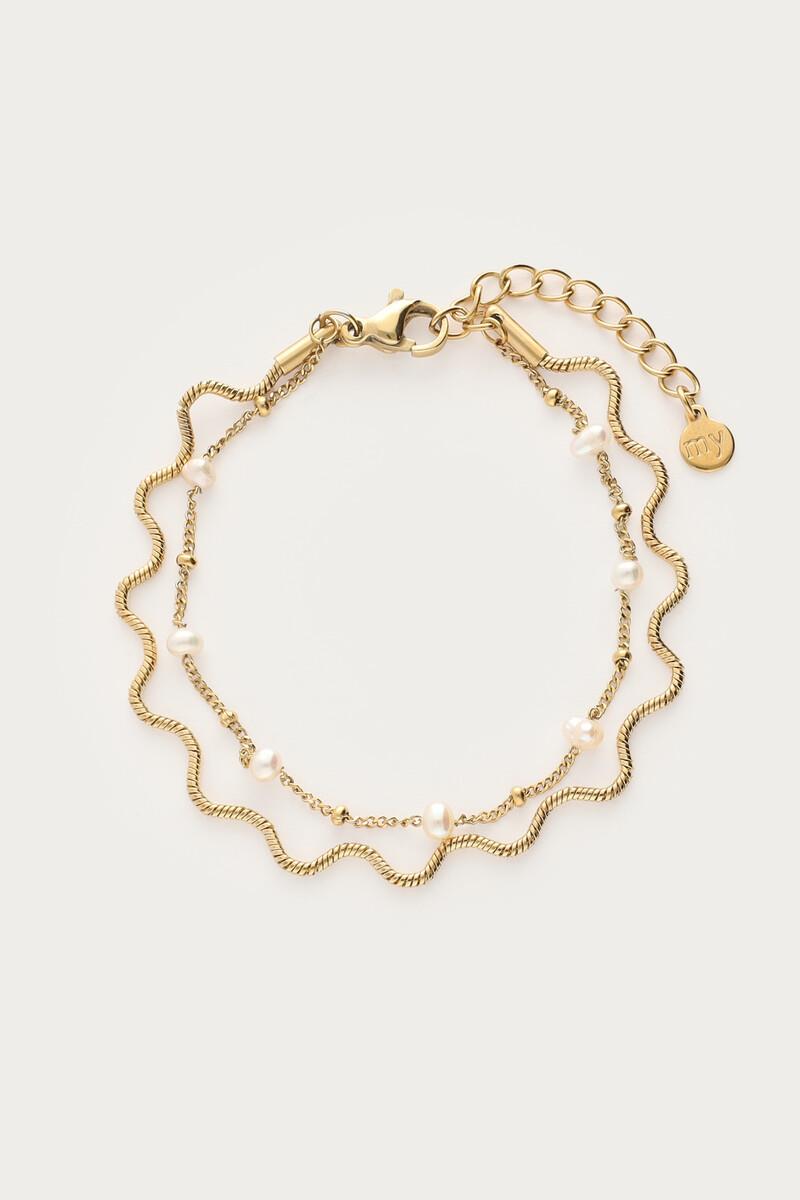 My Jewellery Armband MJ15369 Goud 1
