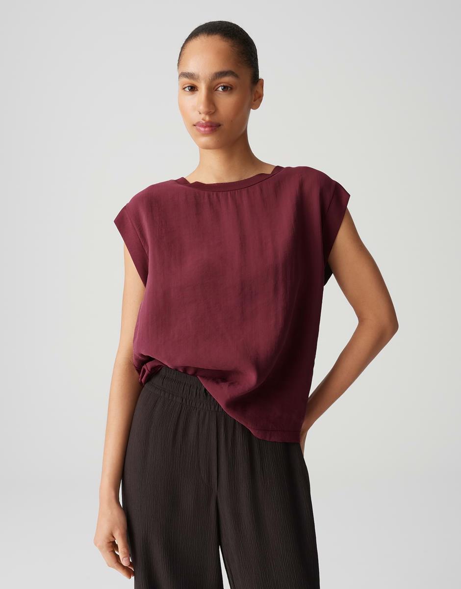 OPUS T-Shirt Silkisi Paars 1