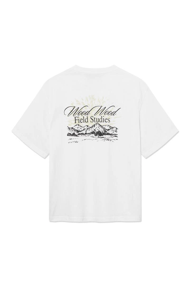 Wood Wood T-Shirt Gary Wit 4