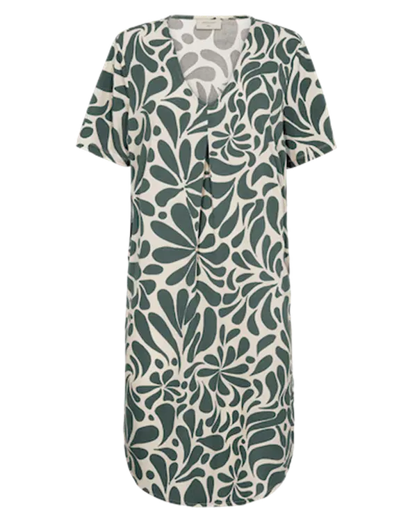 Freequent Jurk Floi Beige 1