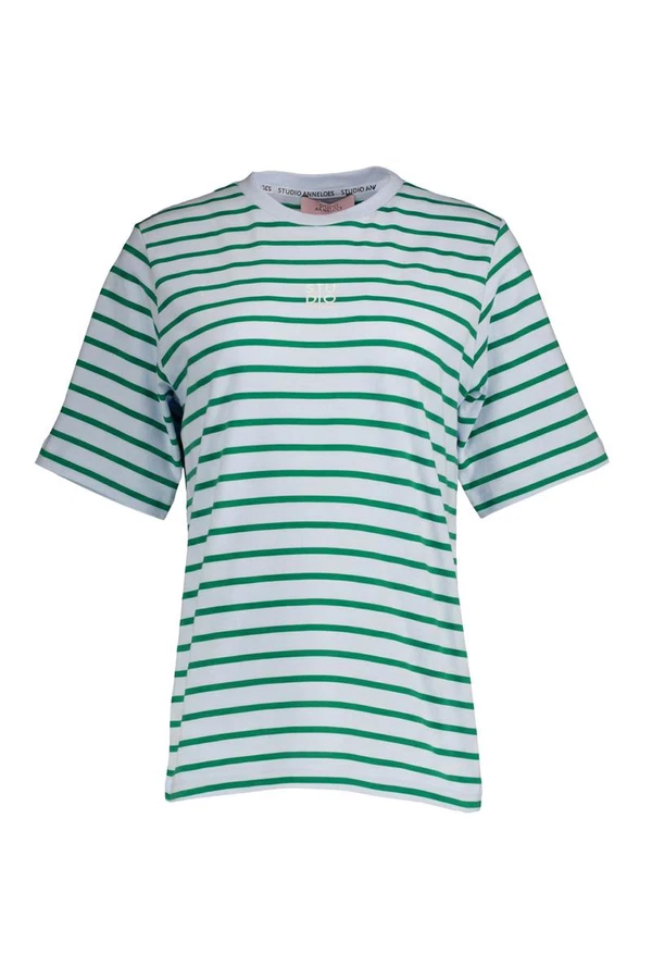 Studio Anneloes T-Shirt Stripe Studio Floor Groen 1