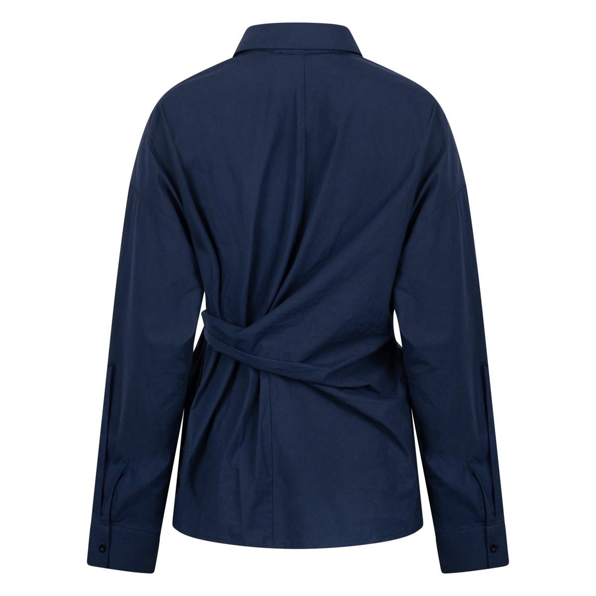 NUKUS Blouse Aneta Blauw 4