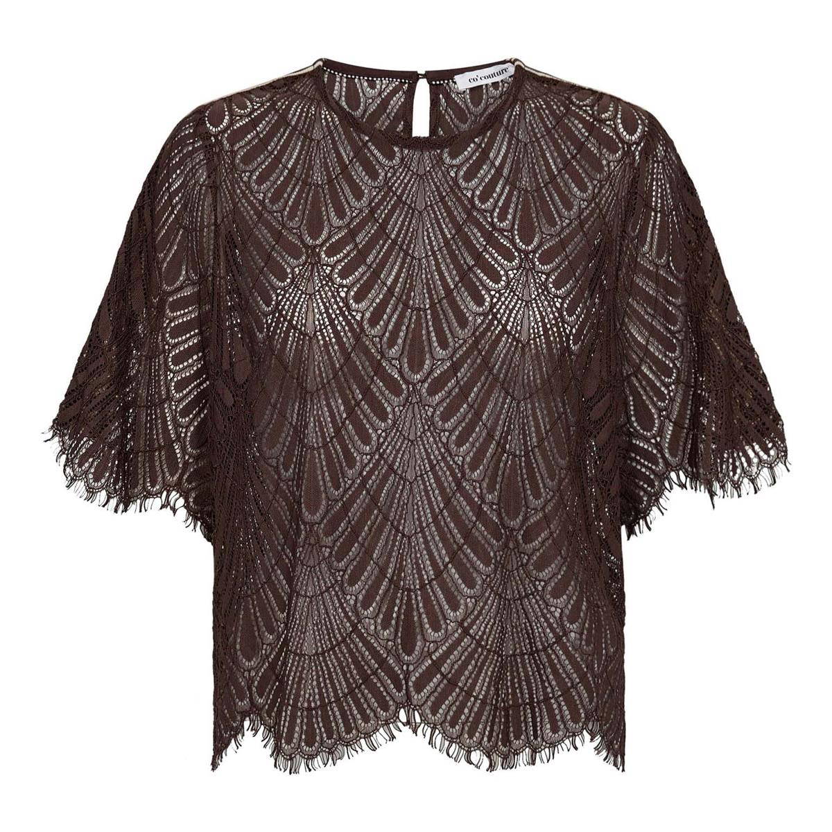 Co'Couture Blouse Leti Bruin 1