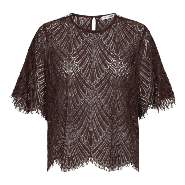 Co'Couture Blouse Leti Bruin 1
