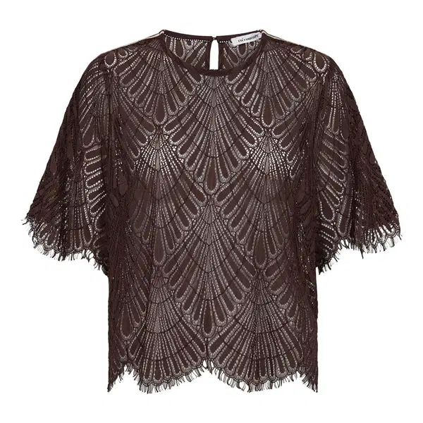Co'Couture Blouse Leti Bruin 1
