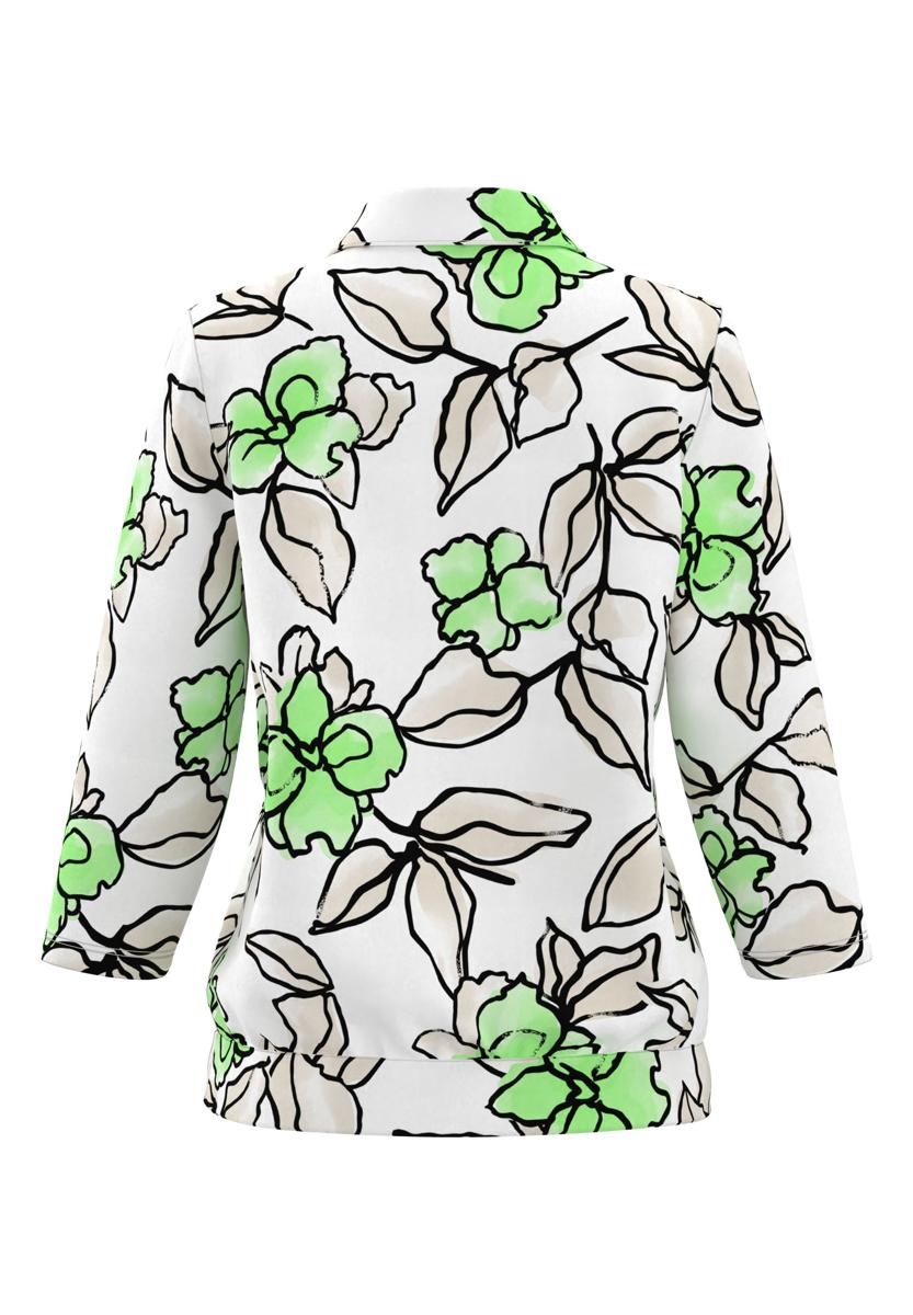 Frank Walder Blouse 601407 Groen 2