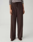 OPUS Pantalon Melane Flow Bruin 1