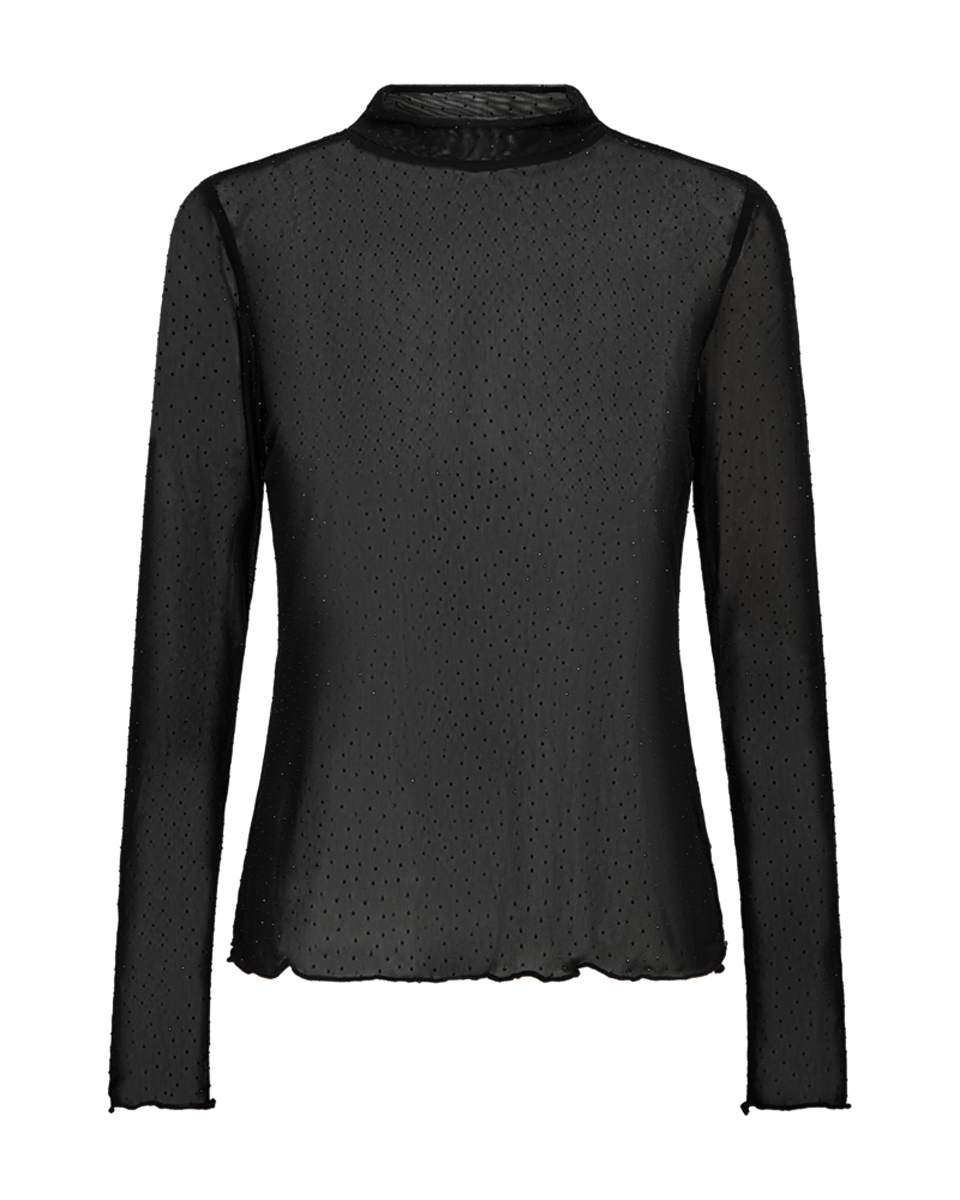 Freequent Longsleeve Iska Zwart 2