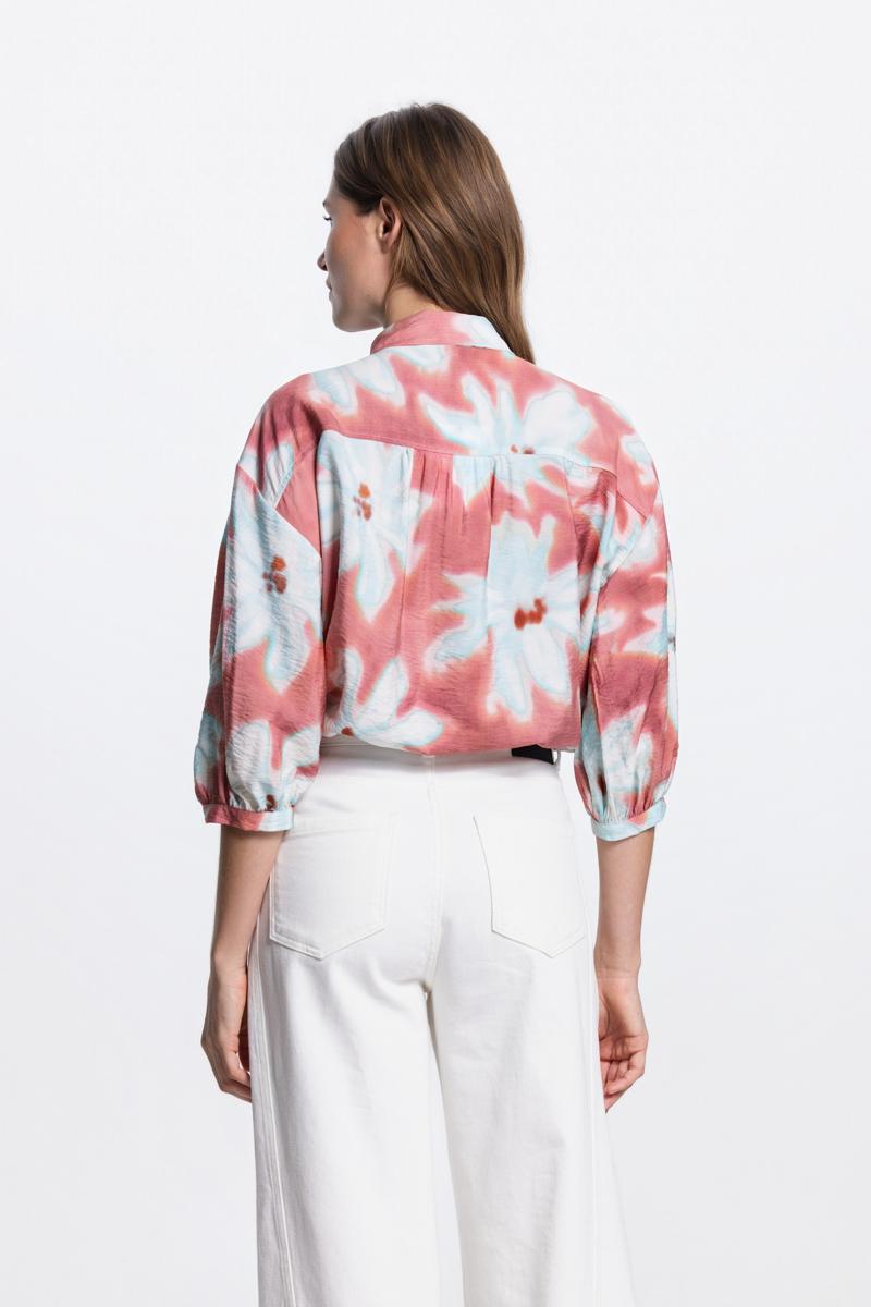 Jansen Amsterdam Blouse Pip Roze 3
