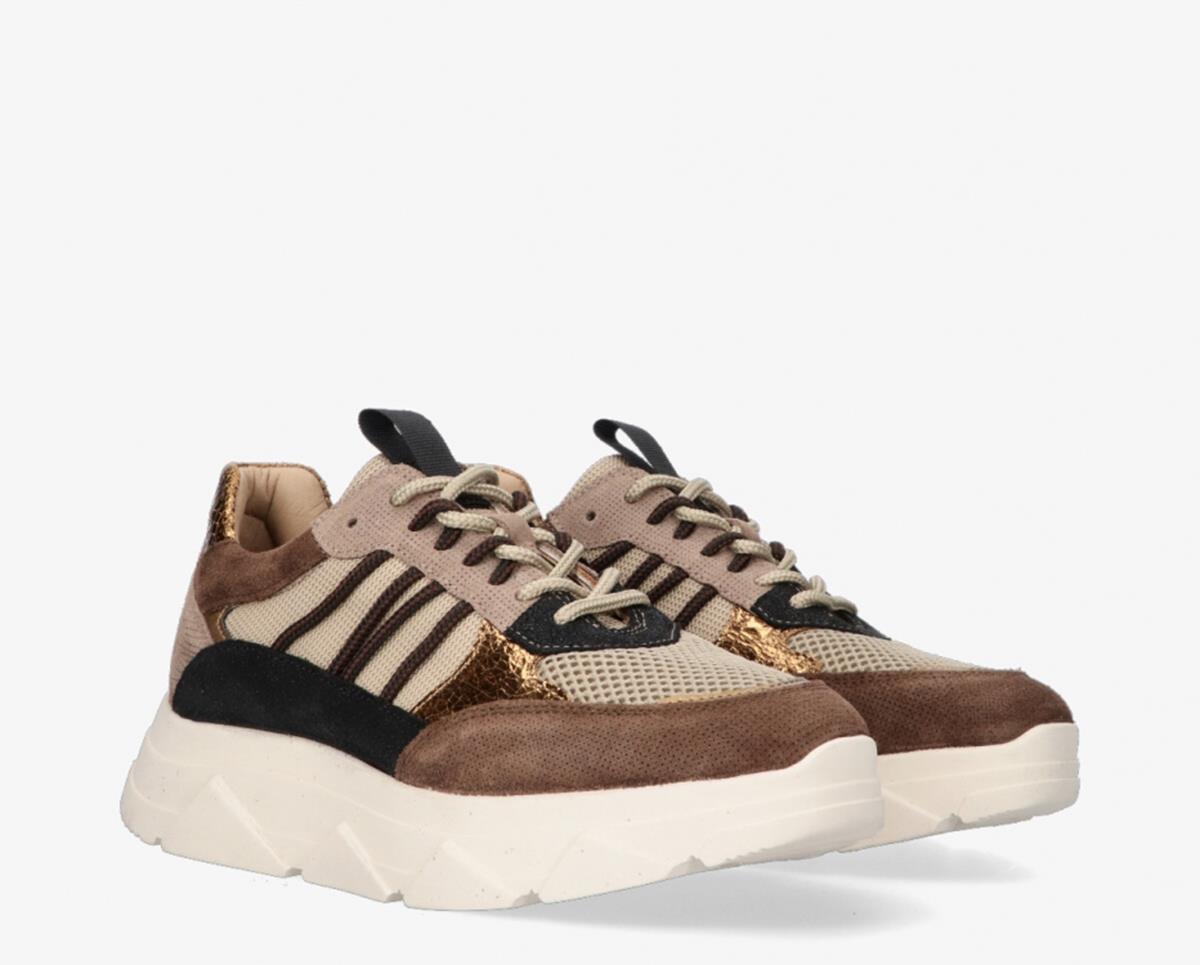 Tango Sneakers Kady Fat 435-E Taupe 1