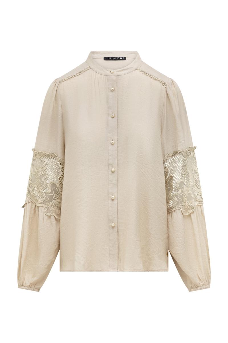 Label DOT Blouse Auralie Off-White 2