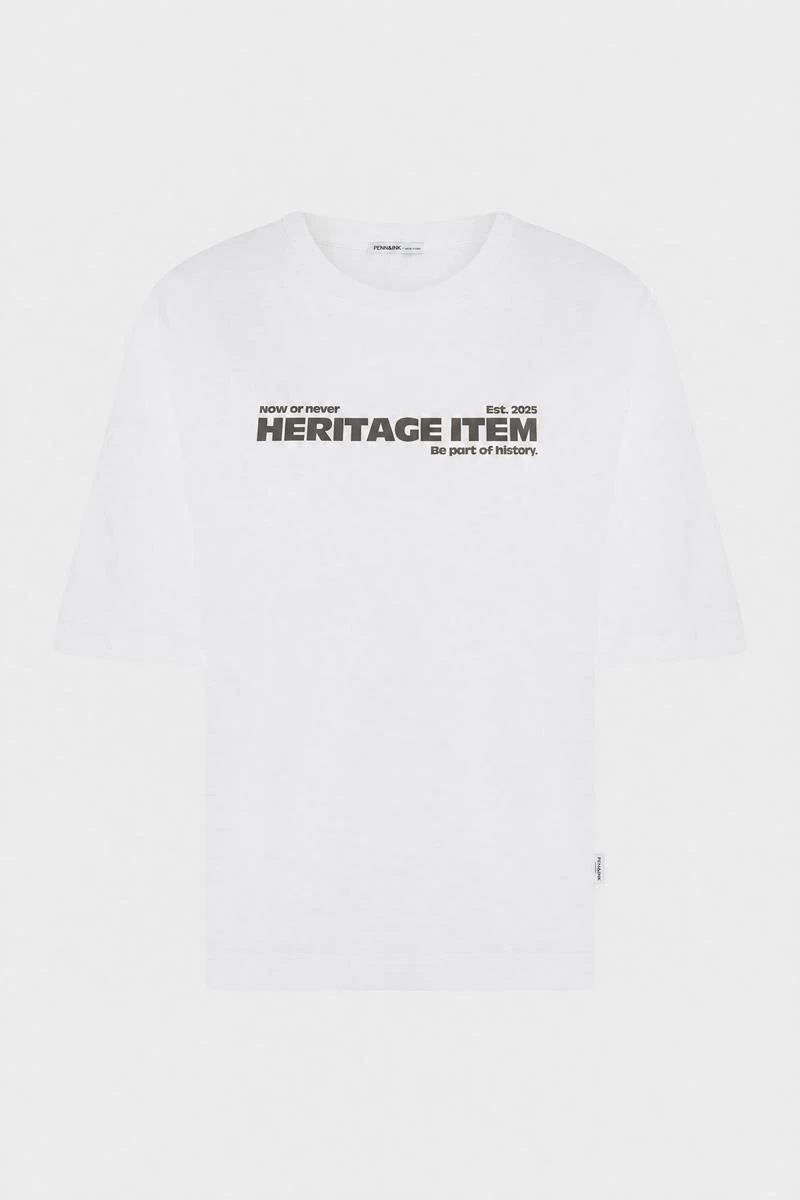 Penn & Ink T-Shirt W26F1936 Wit 1
