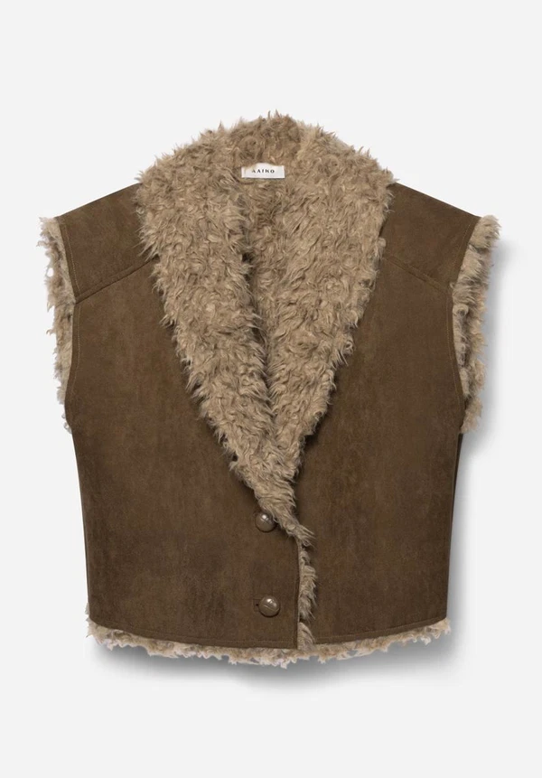 Aaiko Gilet AVRELLE PES 556 Groen 1