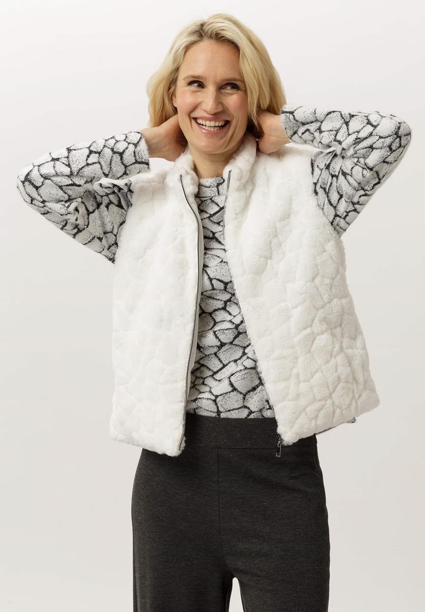 Frank Walder Gilet NOS725860 Wit 1