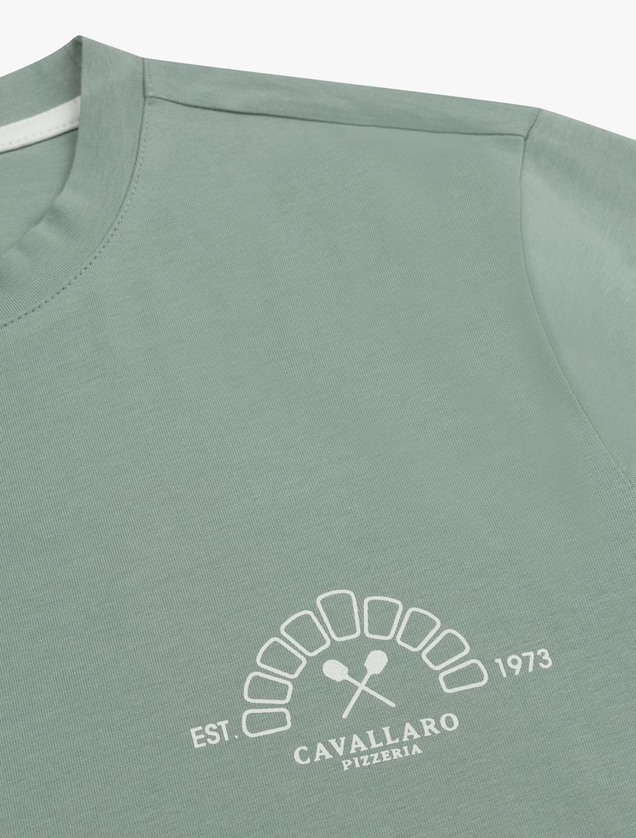 Cavallaro T-Shirt Don Basilico Groen 3