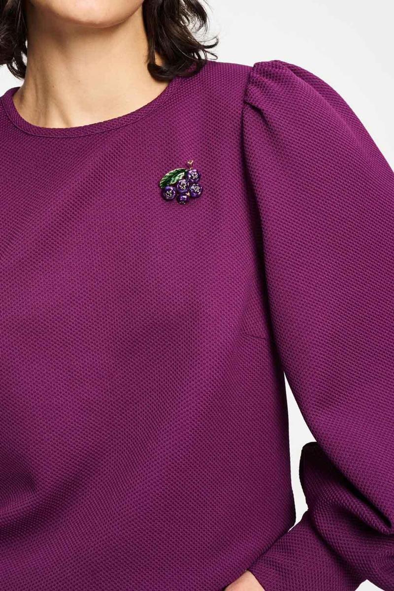 POM Amsterdam Blouse SP9331 Paars 5