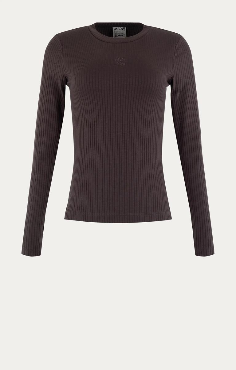 Moscow T-Shirt Top Bruin 1