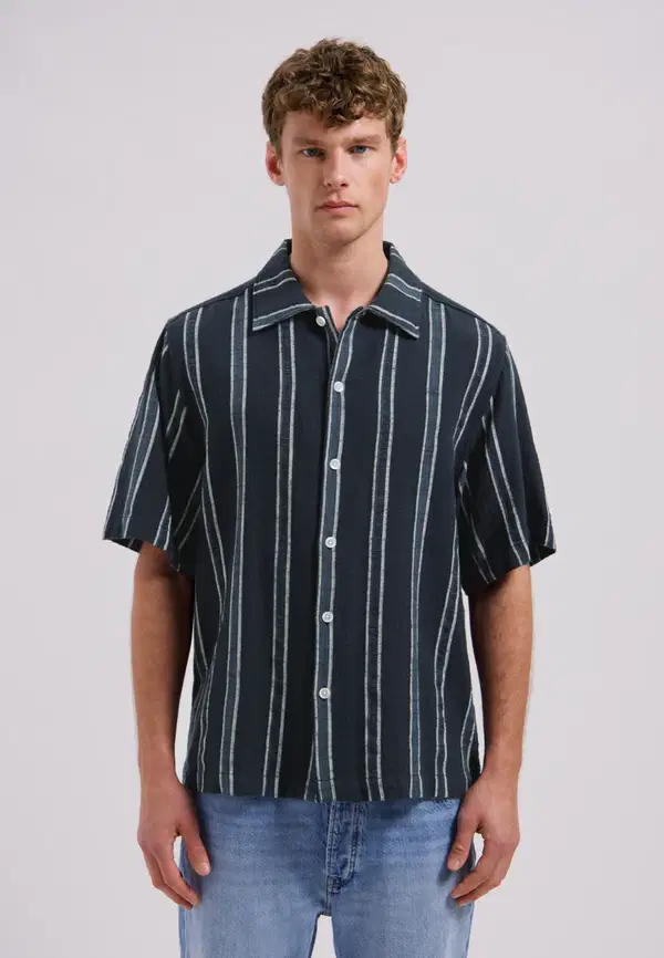 Dstrezzed Overhemd Scotty Blauw 1