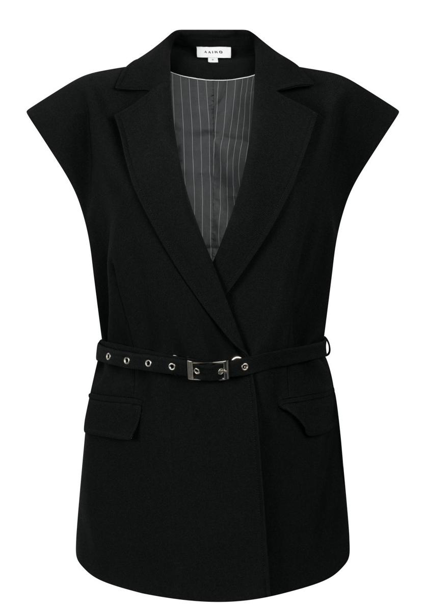 Aaiko Gilet LINA PES 360 Zwart 1