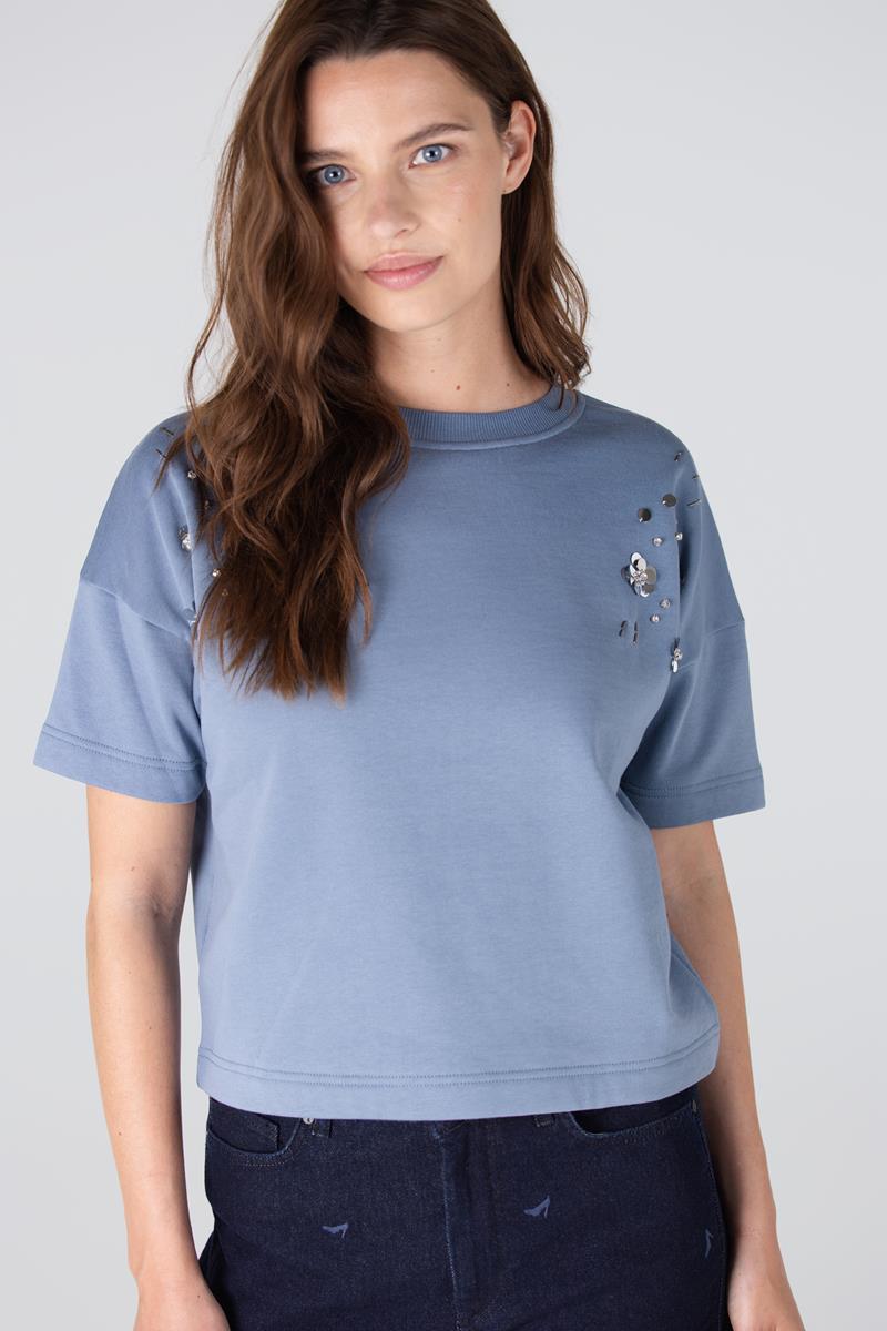 Jansen Amsterdam Trui Ginny Blauw 1