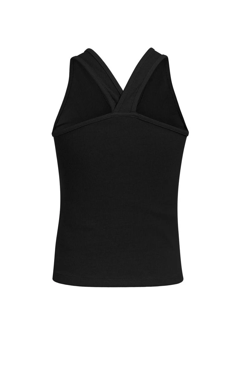 YAYA Top 01-729058-605 Zwart 4