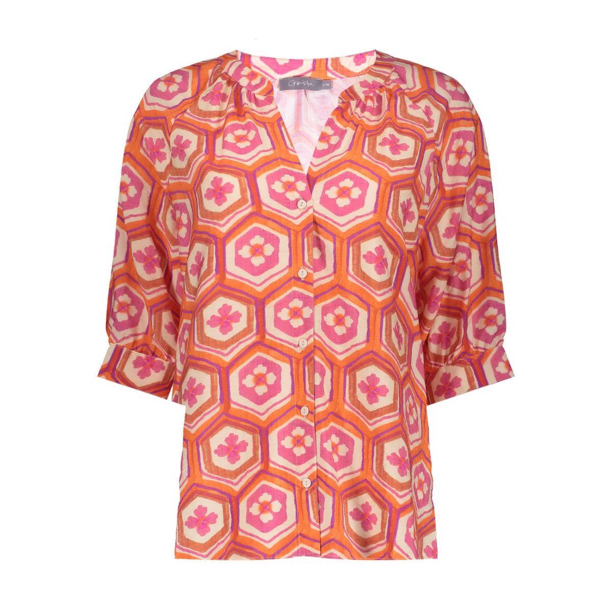 Geisha Blouse 63245-20 Oranje 2