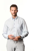 Ledûb Overhemd 0143351 Blauw 1