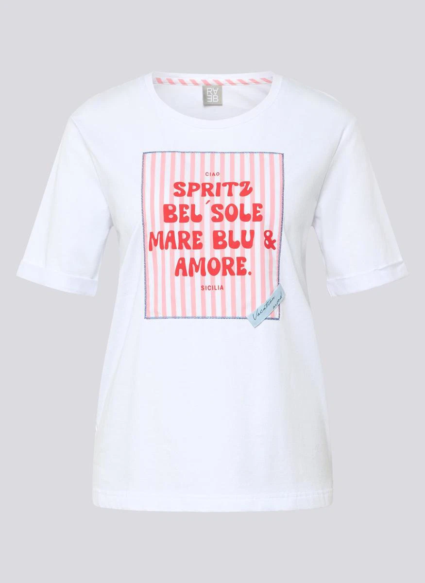 Rabe T-Shirt 56-124321 Wit 2