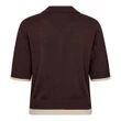 Co'Couture Vest Lue Bruin 2