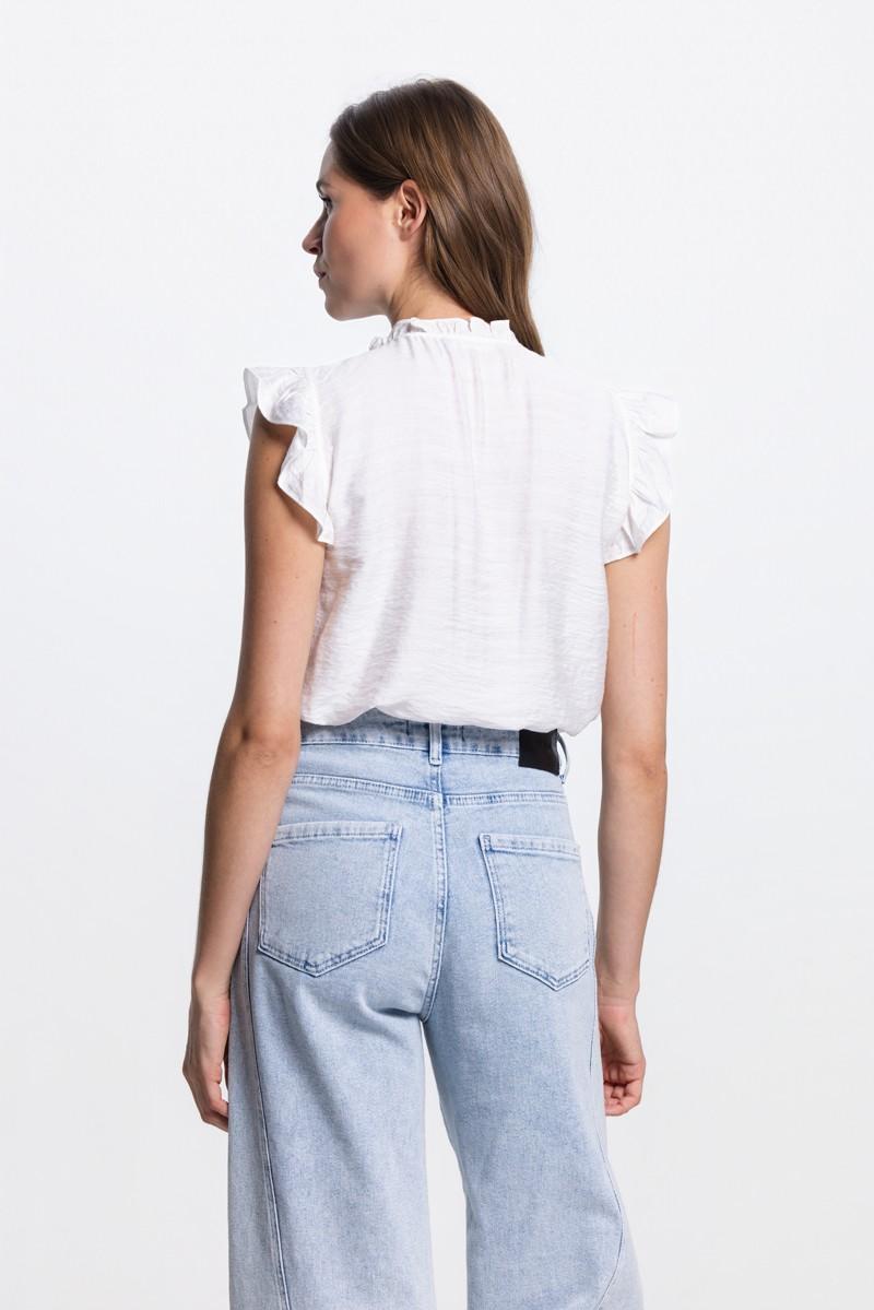 Jansen Amsterdam Blouse Sulan Off-White 3
