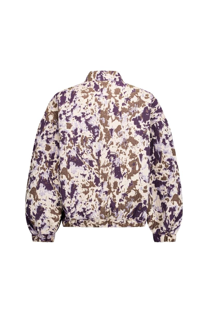 Studio Anneloes Blazer Tina bomber Paars 2