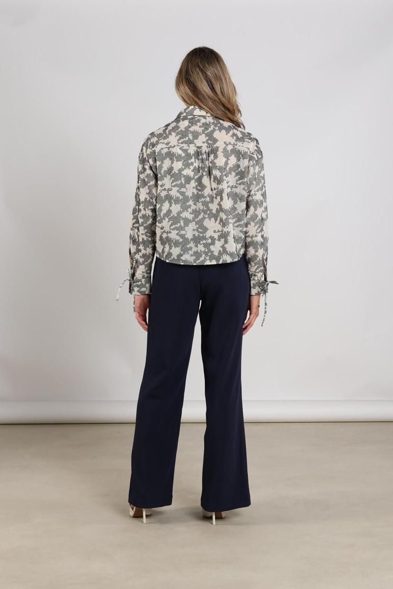 NUKUS Blouse Bailey Blauw 3