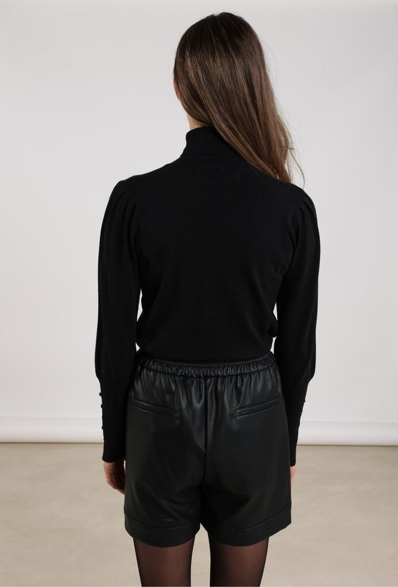 NUKUS Trui Silvi Zwart 3