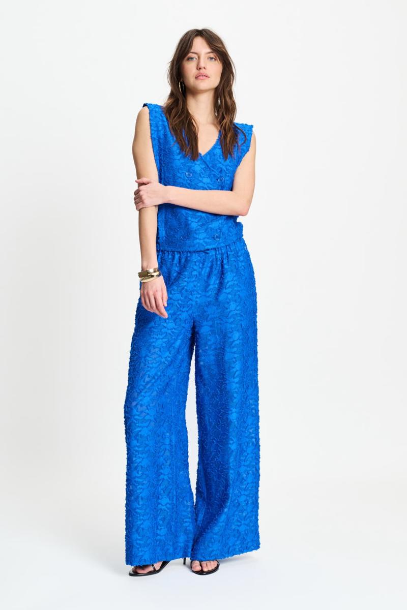 POM Amsterdam Pantalon SP9566 Blauw 1