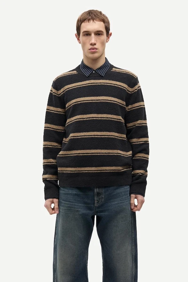 Samsøe Samsøe Sweater Sanino Taupe 1