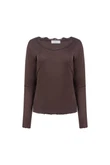 NUKUS Longsleeve NKF01101 Bruin 1