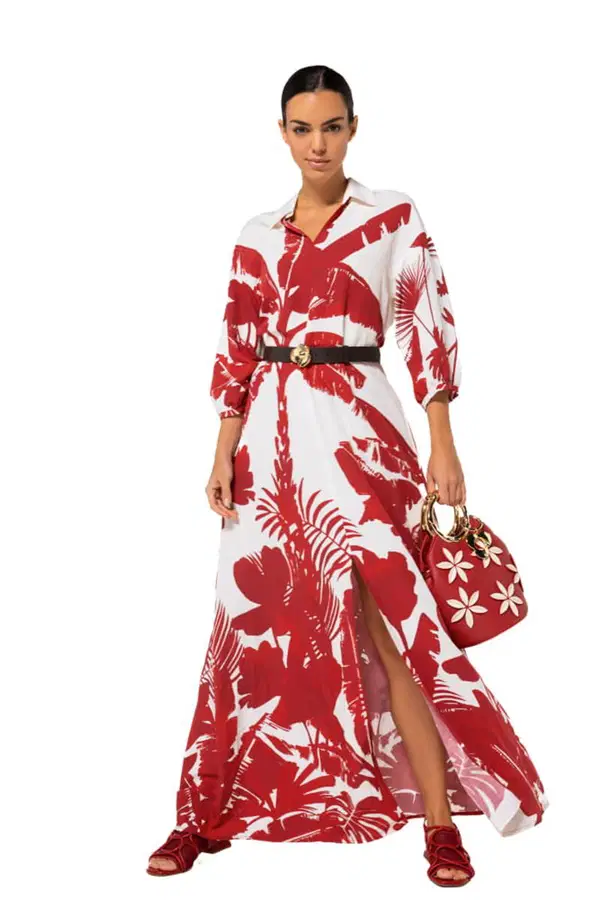 Caroline Biss Jurk 1188 Rood 1